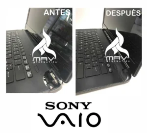 Reparación de bisagras de notebook