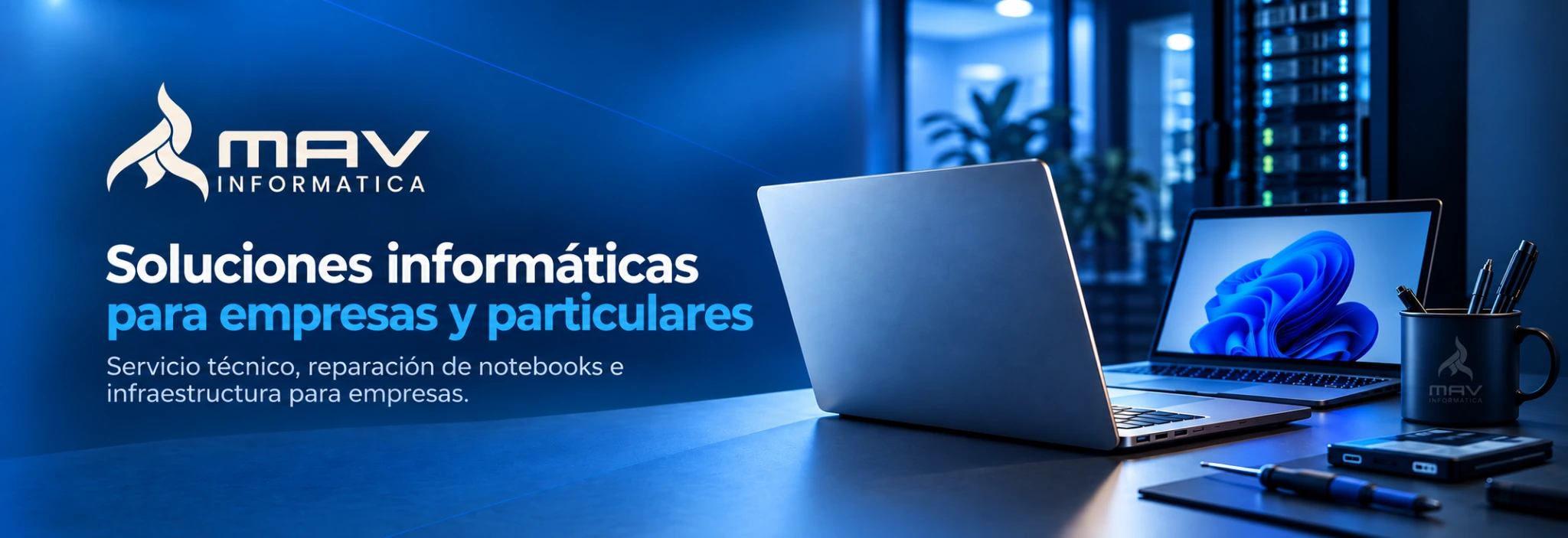MAV Informática — reparación de notebooks y soluciones informáticas